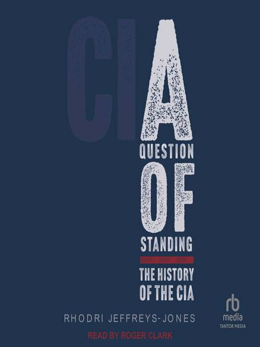 Title details for A Question of Standing by Rhodri Jeffreys-Jones - Available